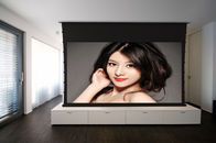 OEM ODM  Tab Tensioned Motorized Screen , 133'' or 150 inch motorized projection screen