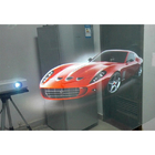 92% Clear 3D Transparent Rear Projection Film Advertising Holographic Glass Film