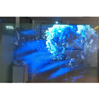 92% Clear 3D Transparent Rear Projection Film Advertising Holographic Glass Film