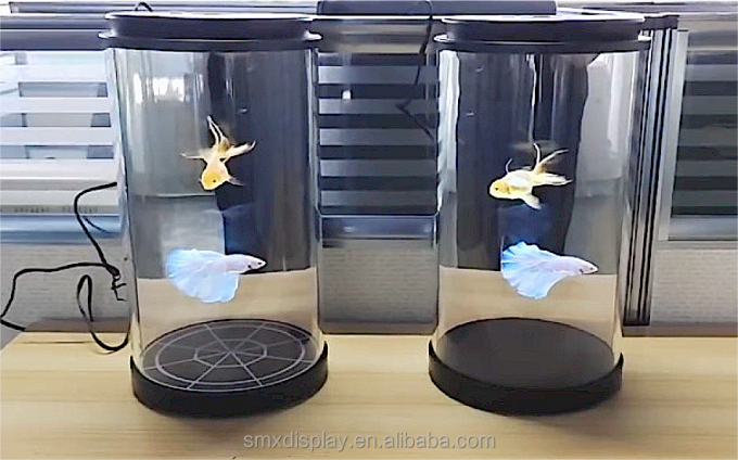 5.5 /21.5/75-дюймовый голографический цилиндрический бокс 3d голограмма цилиндр ai интерактивный для дисплея музея 3