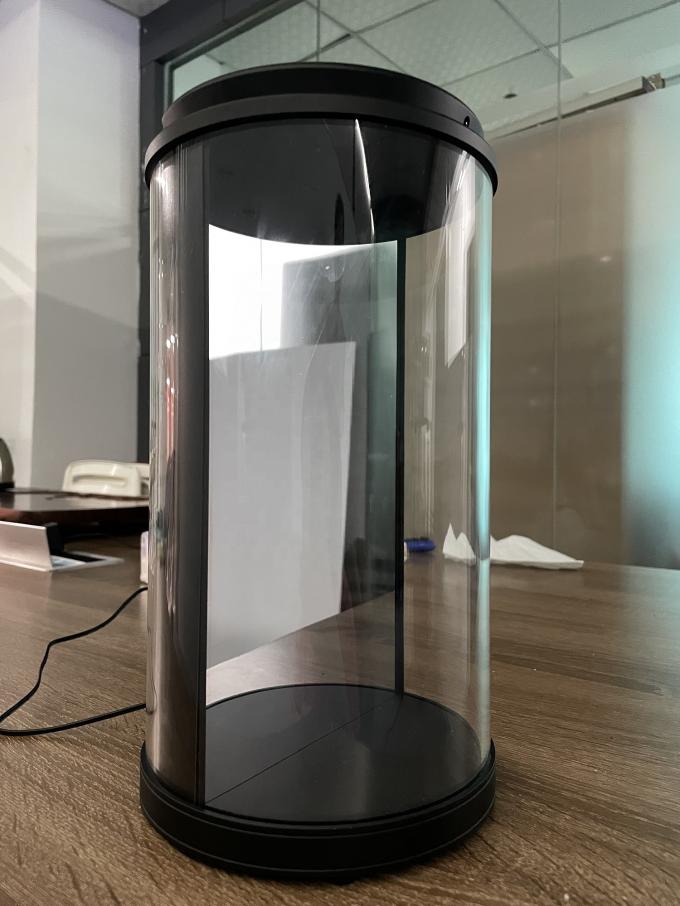 Интерактивный 3D голографический бокс на основе ИИ, 75-дюймовый цифровой человеческий круглый выставочный стенд Holotube Голографический дисплей 2