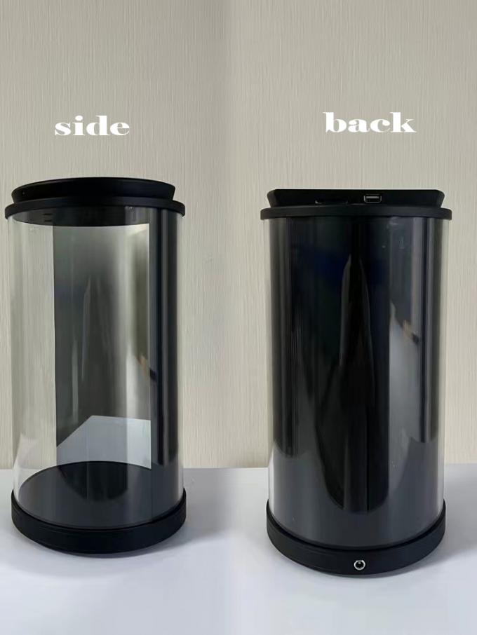 Интерактивный 3D голографический бокс на основе ИИ, 75-дюймовый цифровой человеческий круглый выставочный стенд Holotube Голографический дисплей 4