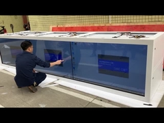 Витрины видео- Holobox пирамиды Hologram дисплея Hologram 65 дюймов 3D прозрачные