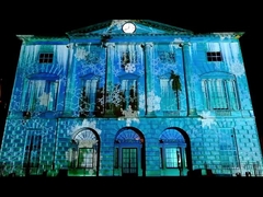 SMX 20000 Lumen WUXGA Большое место 3LCD лазерный проектор на проекции здания