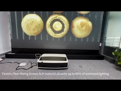 16:9 100-дюймовый моторизованный подъемный проектор ALR для ультра коротких проекторов