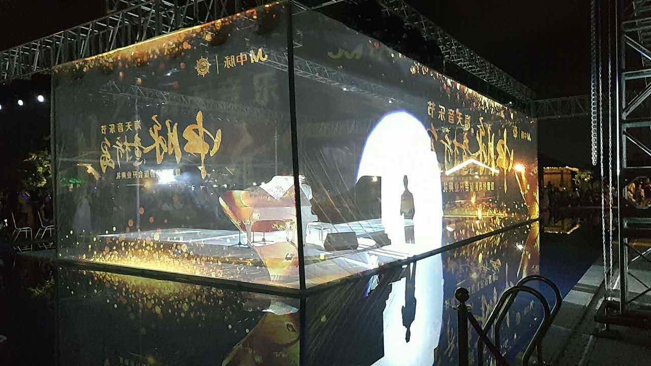 Последние новости компании о Анализ пользы технологии проекции экрана в представлении этапа