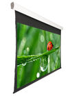 OEM ODM  Tab Tensioned Motorized Screen , 133'' or 150 inch motorized projection screen