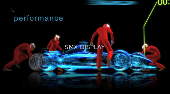 Качество Поперчите фольгу фольги 3D Hologram проекции привидения прозрачную голографическую Фабрика