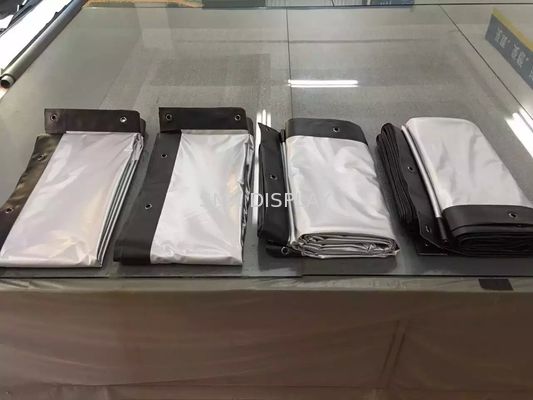 качество Белый экран передней проекции с черной границей, на открытом воздухе экран репроектора Фабрика