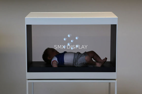 Качество 42" стекло Hologram пирамиды дисплея витрины 3D Holo голографическое для выставки Фабрика