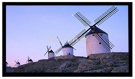 Качество 92" исправило экран репроектора для домашнего кино, гибкой белой/серой ткани Фабрика