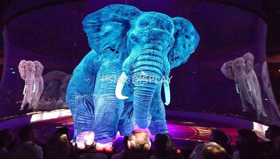 Качество Scrim проекции Holograohic экрана Hologram репроектора прозрачный для шоу этапа Фабрика