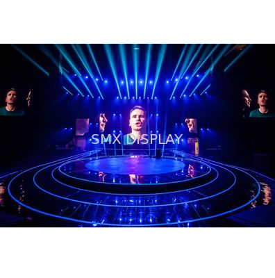 Качество экран марли 3.1m Holo, голографический экран сетки 3D создает изображение плавая в небе Фабрика