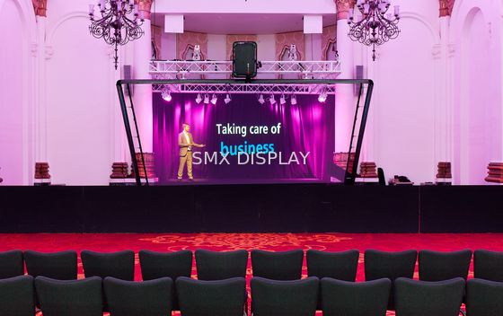 качество Протягивающ сопротивление Мусион Фоил голографическая система проекции 3Д для шоу в прямом эфире Фабрика