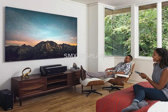 Качество Узкий экран проекции фиксированной рамки края, ход Шрот экрана проекции домашнего театра Фабрика