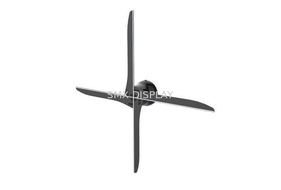 Качество игрок Холограм Хыпервсн 612 кс 612 разрешений, дисплей рекламы СИД 4 лезвий Фабрика