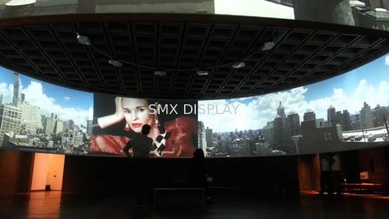 Качество Большой моторизованные треногой изогнутые репроекторы театра кино дома экрана проекции Фабрика