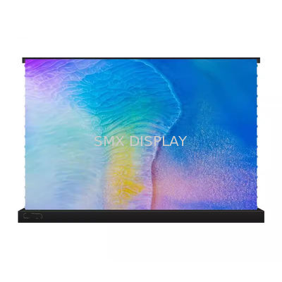 Качество 120 дюймовый электрический напольный экран ALR для лазерного проектора UST Моторизованный ультракороткий киноэкран Фабрика