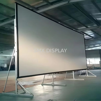 Качество Large Fast Fold Projector Screen - Portable Front/Rear Projection for Events & Presentations Фабрика