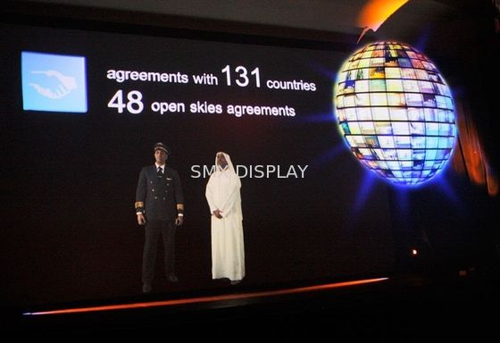 Качество Толщина цвета 95ум отражательной проекции этапа 3Д фольги голографической видео- прозрачная Фабрика