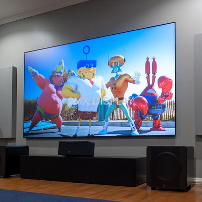 Зеро угол взгляда черного алмаза 170° рассеянного света экрана фиксированной рамки репроектора края