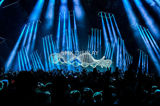 качество Экран проекции 3D Holoflex полиамида прозрачный голографический Фабрика