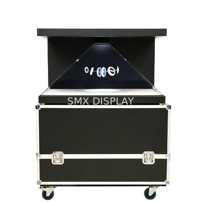 Качество 270 градусов 22-32 дюймов Голографическая коробка Витрина Привлекательная 3D Голографическая проекция Пирамида Фабрика