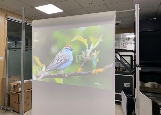 Качество прозрачная голографическая фольга в 1,52 x 30 метров для задней проекции на стекле Фабрика