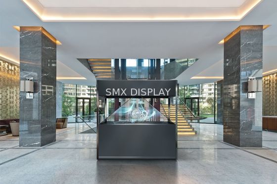 Качество Большие стороны разрешения 4 дисплея полные HD пирамиды 3D голографические осматривая Фабрика