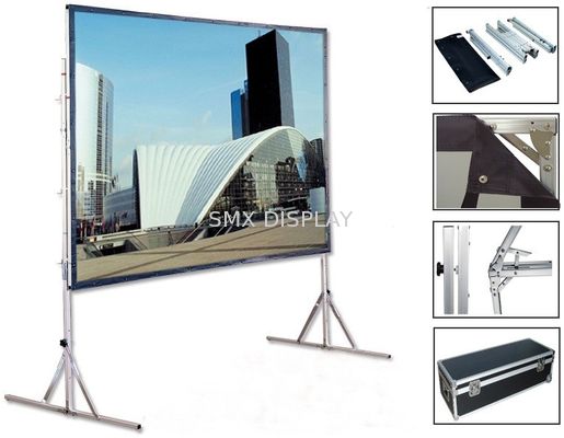 Качество 4/3 форматов 72" складной кадр экрана 32x32mm репроектора Фабрика