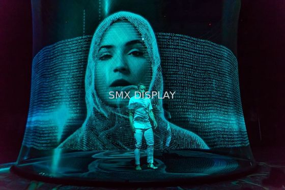 Качество Прозрачный невидимый голографический экран сетки 3D Pepperscrim Фабрика