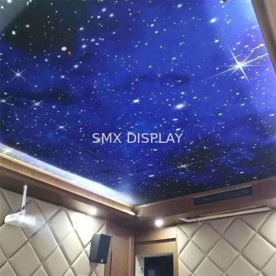 Качество СИД Адвокатуры KTV отбортовывает установку проекта панелей потолка 12VDC звезды оптического волокна Фабрика