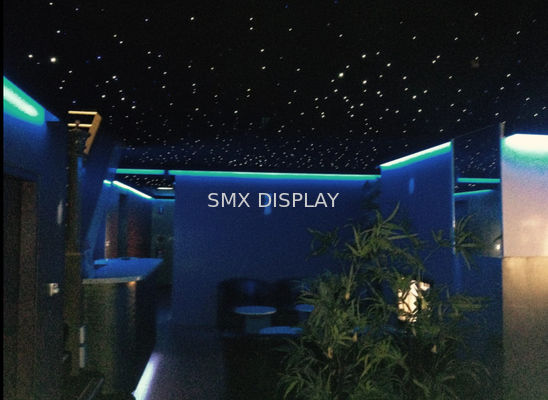 Качество потолок оптического волокна панели 9mm кроет цвета черепицей PMMA фибрового картона 7 полиэстера Фабрика