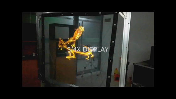 Качество длина репроектора 30m сетки голографического экрана марли 3D Holo прозрачная Фабрика