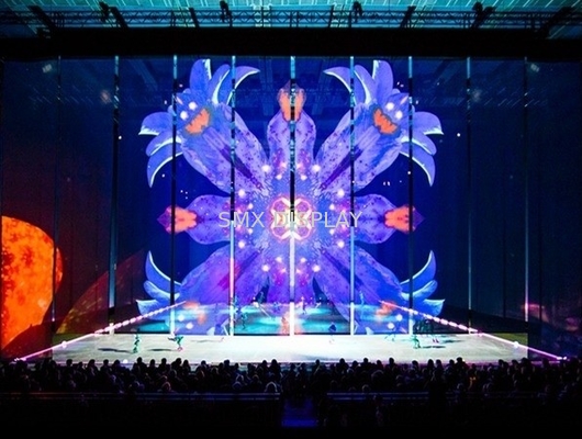 Полиамид экрана Hologram голографического этапа прозрачный для проекции в реальном маштабе времени