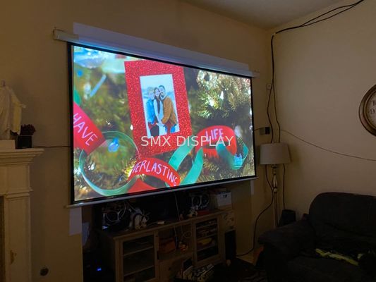 Качество Моторизованный дюймов RF экрана репроектора удаленный 120 для конференц-зала кино Фабрика