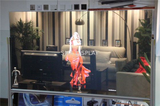 качество Фильм 1524 x 3000mm задней проекции высокой яркости прозрачный голографический Фабрика