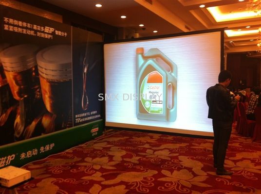 Качество 16/9 250" напольный & крытый быстрый экран задней проекции створки, быстрый экран створки Фабрика