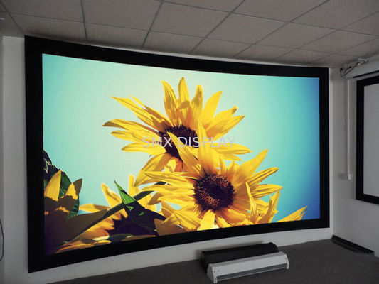 Качество 180 / 360 градусов изогнул экран проекции, круглый экран проекции увеличения экрана проекции высокий Фабрика