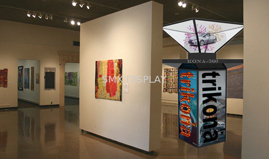 качество Большой дисплей пирамидки 360XXL 3D голографический, Dreamoc XXL для авиапортов или театров Фабрика