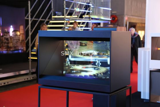 1 взгляд со стороны 22 дисплей Holocube 3D света СИД дюйма голографический для розничного дисплея