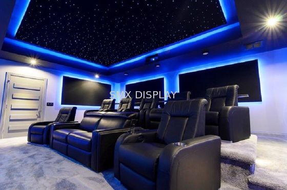 Качество 110V - цвет RGB панелей потолка звезды оптического волокна 220V светлый для домашнего кино Фабрика