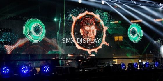 Качество материал полиамида экрана сетки 3D Hologauze для шоу этапа события Фабрика